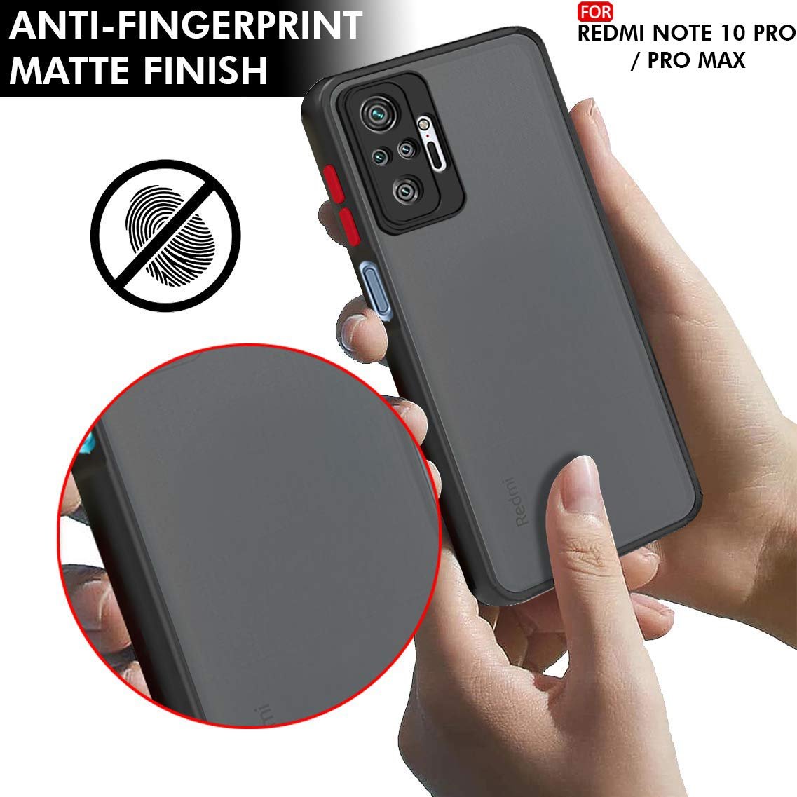 For Xiaomi Redmi Note 10 Anti-knock Polo-chromatic Matte Colorful Bumper protective Case For Xiaomi Redmi Note 10 Back Cover