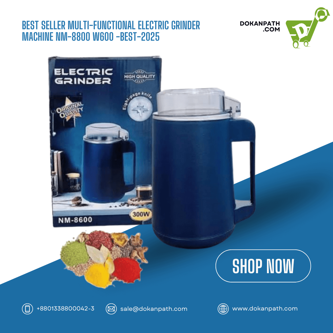 Multi-functional electric grinder machine NM-8800 W600 -Best-2025