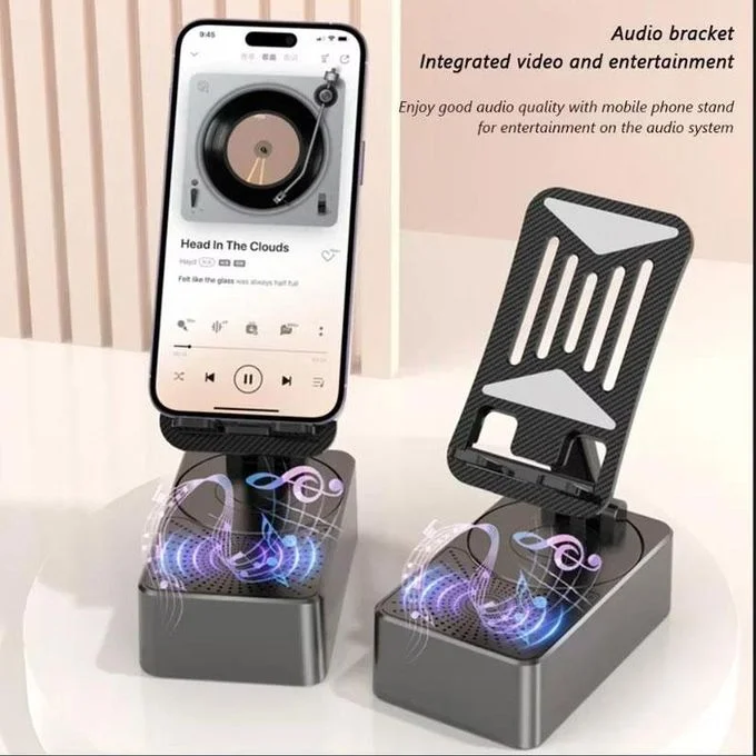 3-in-1 Wireless Speaker with Phone Holder & Power Bank-2025 - Image 3