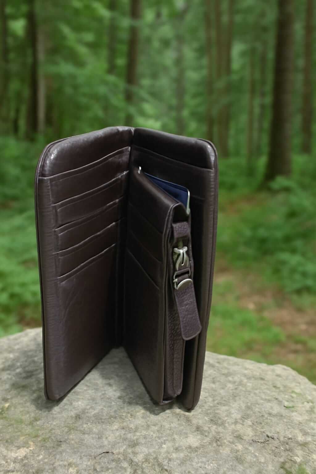 Men's Wallet For Men Soft PU Leather Wallet For Man Business Wallet's High Quality PU Leather Moneybag For Men Multi-Card Position ID Credit Cards Holders Solid Color Travel Purses Money Bag